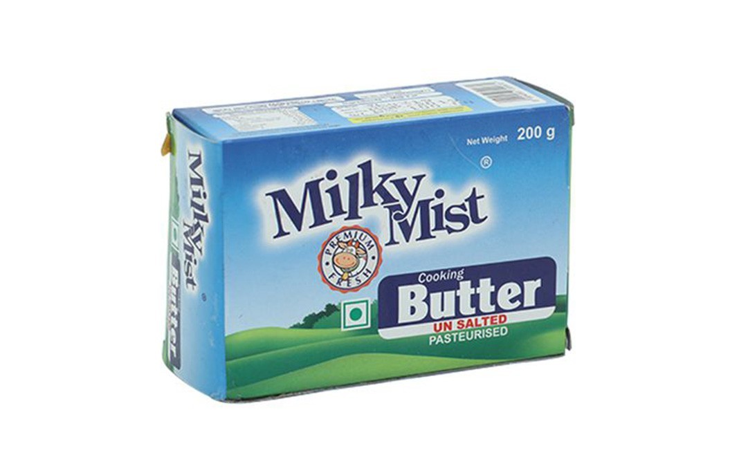 Milky Mist Cooking Butter Unsalted    Pack  200 grams